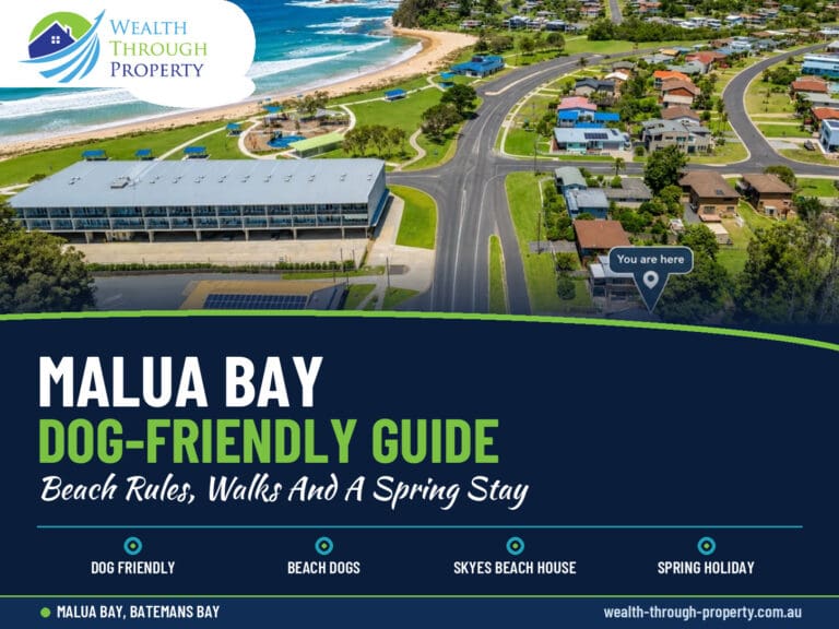 Skye's Beach House in Malua Bay, a pet-friendly South Coast stay a two-minute walk from dog-friendly Malua Bay Beach