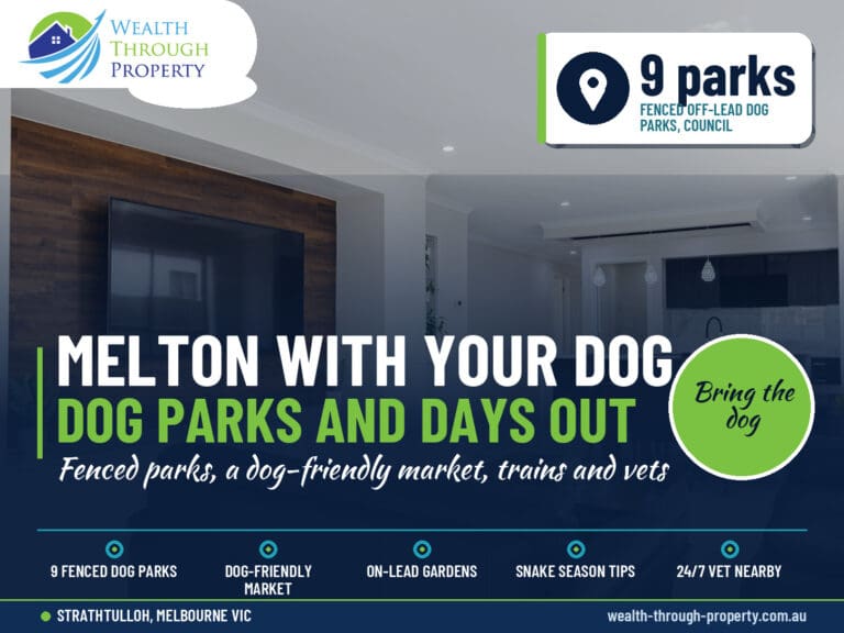 Melton dog parks guide cover with the fenced side walkway at Willows Arena House, a pet-friendly Strathtulloh stay
