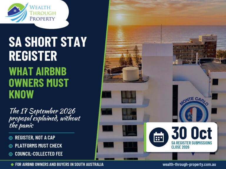 WTP cover: South Australia short stay register explained for Airbnb owners, submissions close 30 October 2026