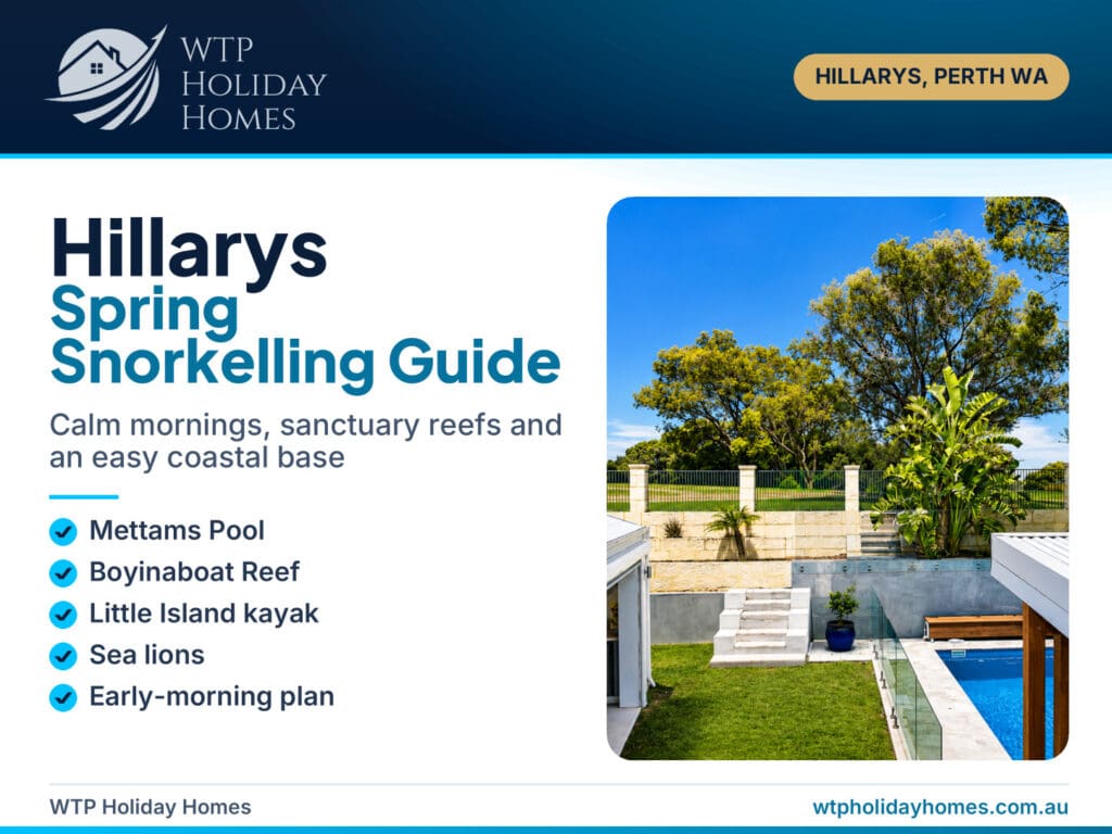 Hillarys snorkelling guide cover for Marmion Marine Park on Perth's Sunset Coast