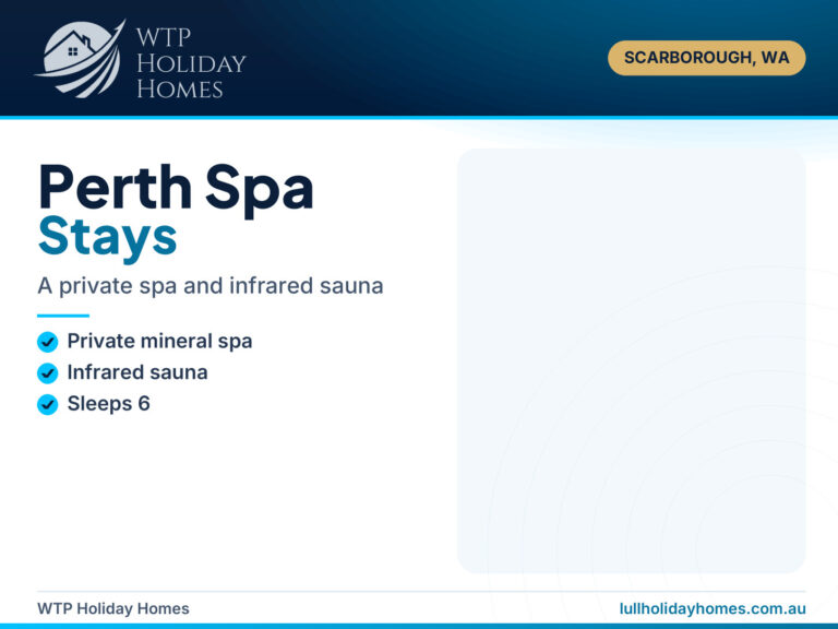 Perth spa accommodation: the private mineral spa at Lull, Scarborough WA