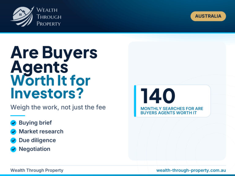 Are buyers agents worth it for investors guide cover from Wealth Through Property