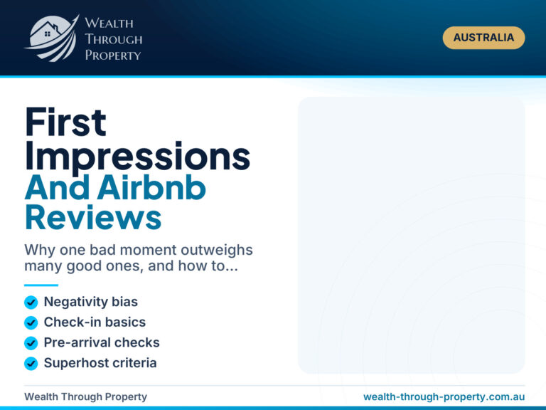 Cover graphic: Airbnb first impressions and reviews, why one bad moment outweighs many good ones