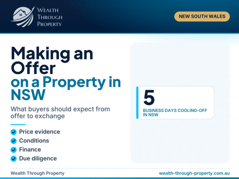 Guide to making an offer on a property in NSW